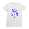 robot andro Ladies Fitted T-Shirt