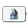 kaiju wave Laptop sleeve