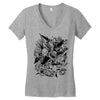 freakyhappy Women's V-Neck T-Shirt