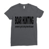 boar hunting tex Ladies Fitted T-Shirt