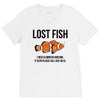 lost fish V-Neck Tee