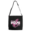we have this hope breast cancer awareness Adjustable Strap Totes