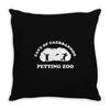 caerbannog petting zoo Throw Pillow