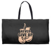 Never Give Up Uterine Cancer Awareness Weekender Totes
