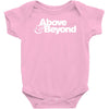 above &amp; beyond logo Baby Onesie