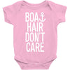 boat hair don't care Baby Onesie