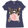 cat Ladies Fitted T-Shirt