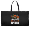 Halloween Kings Are Born In September Weekender Totes