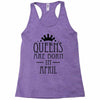 queens are born in april (2) Racerback Tank