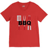 bbq V-Neck Tee