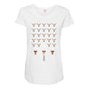 space ni invaders Maternity Scoop Neck T-shirt