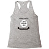 train hard Racerback Tank