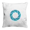 camera shutter Throw Pillow