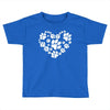 cat love paw Toddler T-shirt