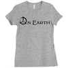 peace on earth Ladies Fitted T-Shirt