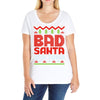 bad santa Ladies Curvy T-Shirt