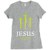 Jesus Savior Ladies Fitted T-Shirt
