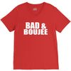 bad &amp; boujee V-Neck Tee