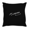 Mustafa Kemal Ataturk Throw Pillow