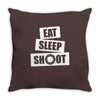 v5 eat sleep shoot Throw Pillow