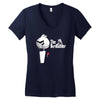 the bird father Women's V-Neck T-Shirt