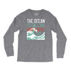 the ocean is calling Long Sleeve Shirts