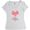 mother day Women's Triblend Scoop T-shirt
