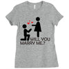 will you love me Ladies Fitted T-Shirt