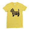 dog lover Ladies Fitted T-Shirt