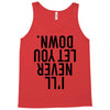 i'll never let you down Tank Top