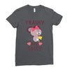 trashy and sassy Ladies Fitted T-Shirt