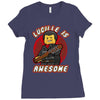 lucille is awesome Ladies Fitted T-Shirt