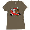 stealingchristmas1 Ladies Fitted T-Shirt