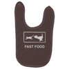 fast food funny Baby Bibs