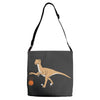 T-Rex Basketball Adjustable Strap Totes