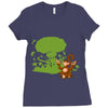 apathetic in the face of certain annihilation Ladies Fitted T-Shirt