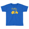 retro kult vespa 50 t shirt scooter roller s m l xl xxl Toddler T-shirt