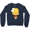 popelbob popcornkopf Crewneck Sweatshirt