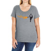 casually butterfly everything Ladies Curvy T-Shirt