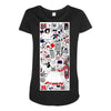 girls fashion Maternity Scoop Neck T-shirt