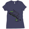 blending in to night Ladies Fitted T-Shirt