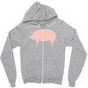 it's all good Zipper Hoodie
