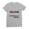 grandpa loading Ladies Fitted T-Shirt