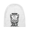 Never Underestimate Dog Rescuer Who Was Born July Baby Beanies