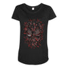 deadhole Maternity Scoop Neck T-shirt