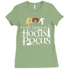 it&rsquo;s just a bunch of hocus pocus w Ladies Fitted T-Shirt