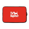 the dogfather beagle white Laptop sleeve