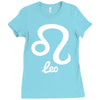 leo zodiac Ladies Fitted T-Shirt