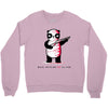 black, red and white Crewneck Sweatshirt