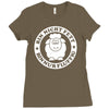bin nicht fett Ladies Fitted T-Shirt